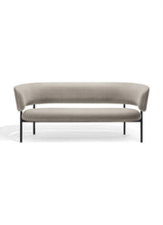 Møbel Copenhagen FONT Lounge Sofa, Black Frame