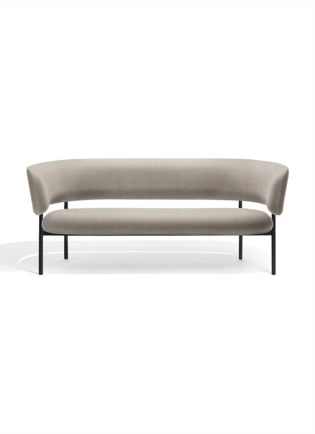 Møbel Copenhagen FONT Lounge Sofa, Black Frame