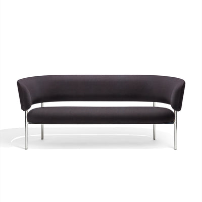 Møbel Copenhagen FONT Lounge Sofa, Polished Steel Frame