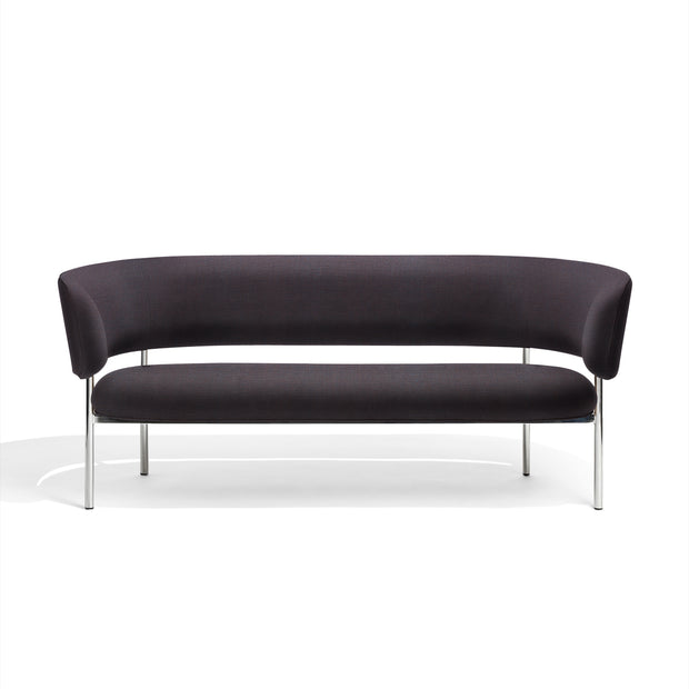 Møbel Copenhagen FONT Lounge Sofa, Polished Steel Frame