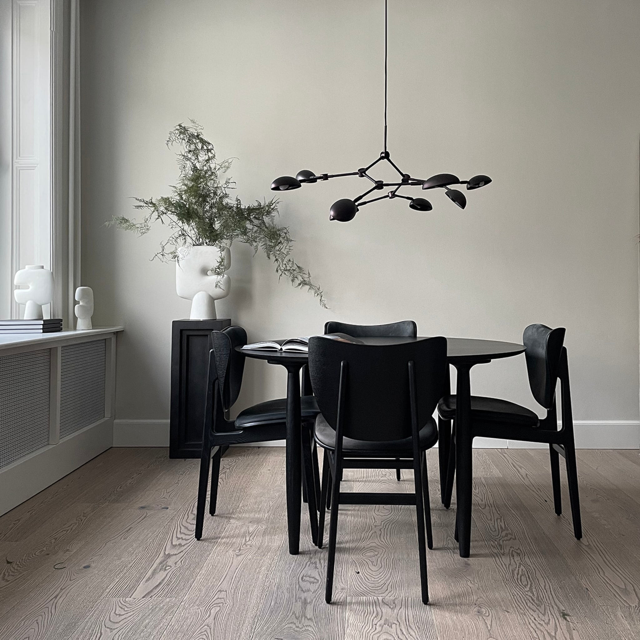 Drop Chandelier, Mini - Burned Black - 101 CPH