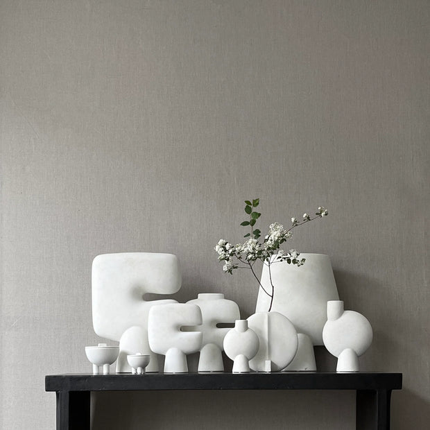 101 Copenhagen Sphere Vase Bubl, Medio - Bone White