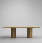 101 Copenhagen Arc Dining Table, Top L250cm - Natural Oak