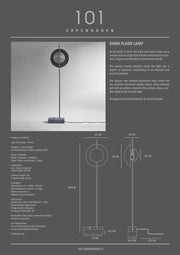 101 Copenhagen Dawn Floor Lamp (UL)
