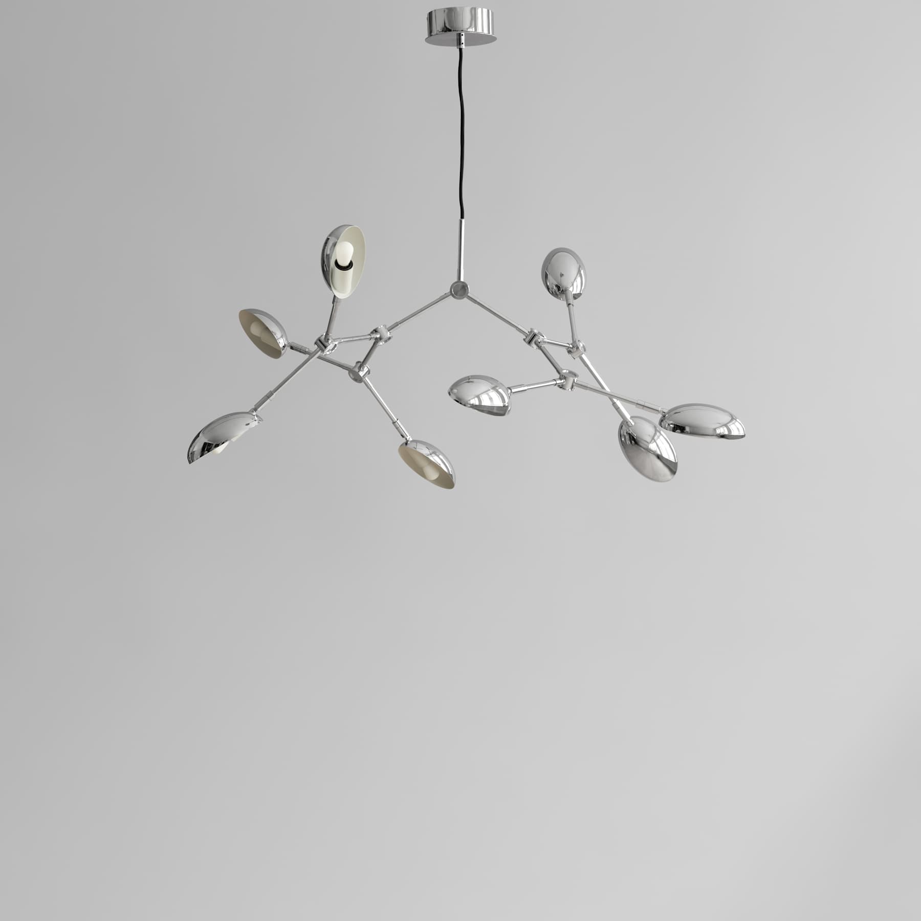 101 Copenhagen Drop Chandelier - Mini Chrome, (UL N/A)