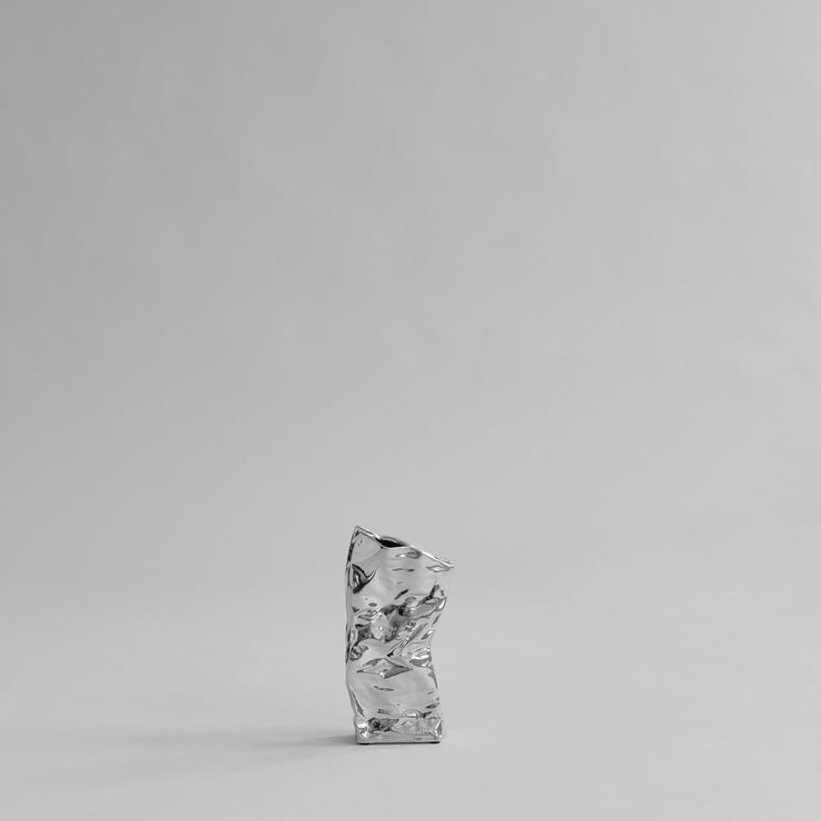101 Copenhagen Kami Vase, Mini - Chrome