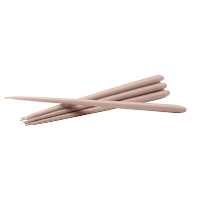 STOFF Nagel Taper Candle by Ester & Erik, Latte, Set of 6