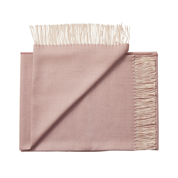 Silkeborg Uldspinderi Panama Throw - Dusty Rose