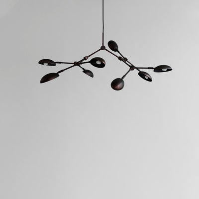 Drop Chandelier, Mini - Burned Black - 101 CPH