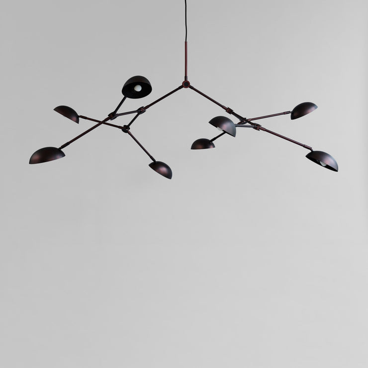 Drop Chandelier - Burned Black - 101 CPH