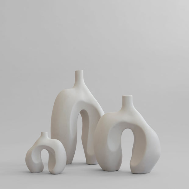 101 Copenhagen Ni Vase, Petit - Birch