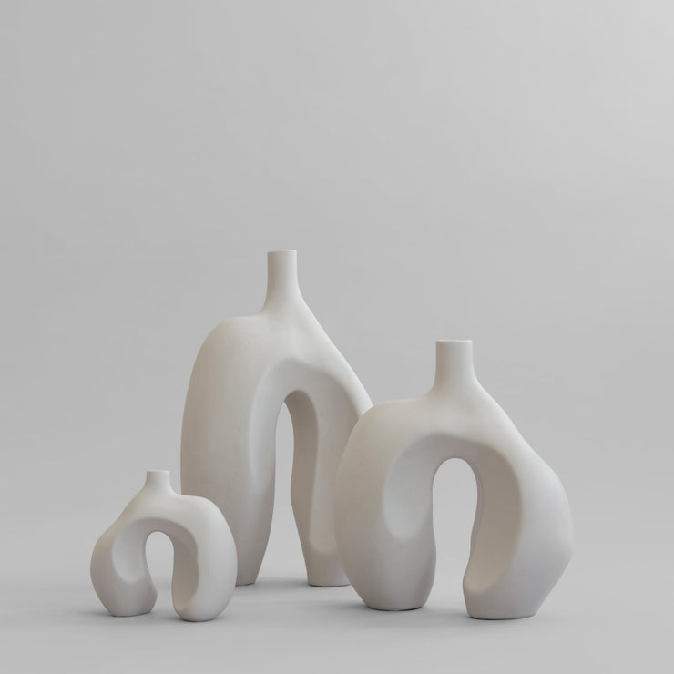 101 Copenhagen Ni Vase, Petit - Birch