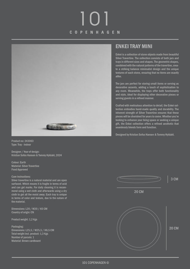 101 Copenhagen - Enkei Tray, Mini - Earth - Tray