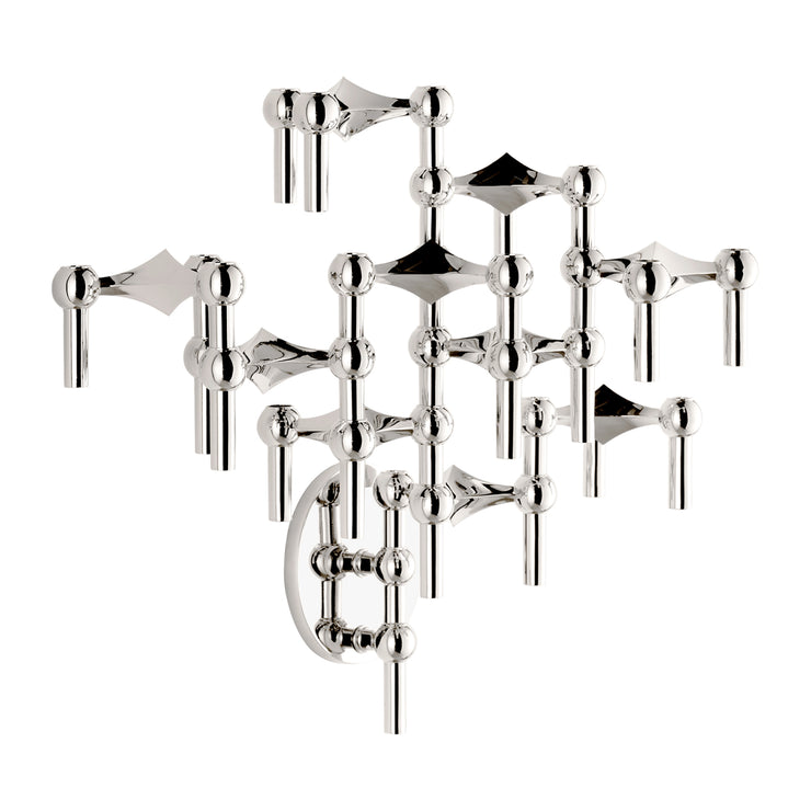 STOFF Nagel Wall Hanger, Chrome