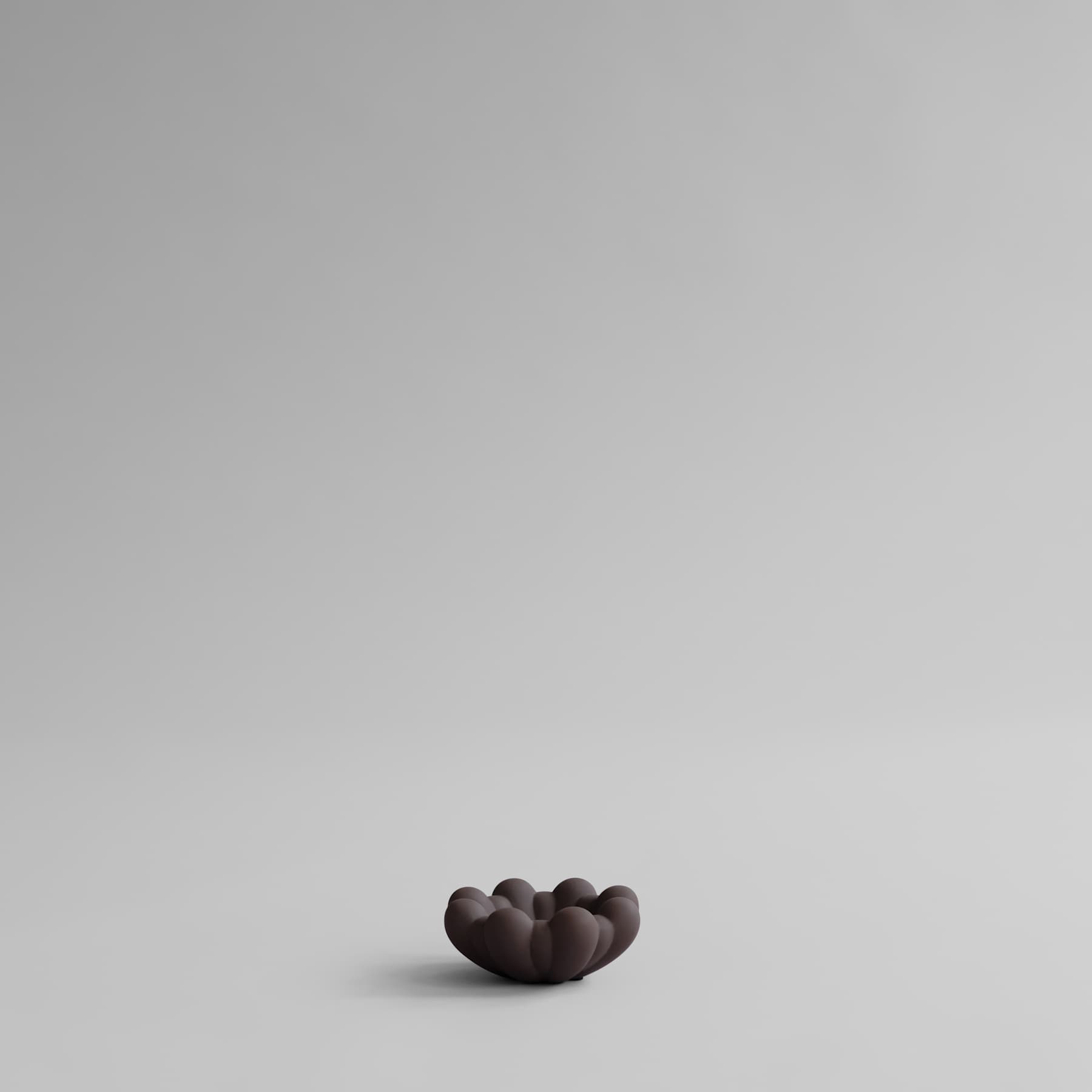101 Copenhagen Bloom Tray, Mini - Chocolate Brown