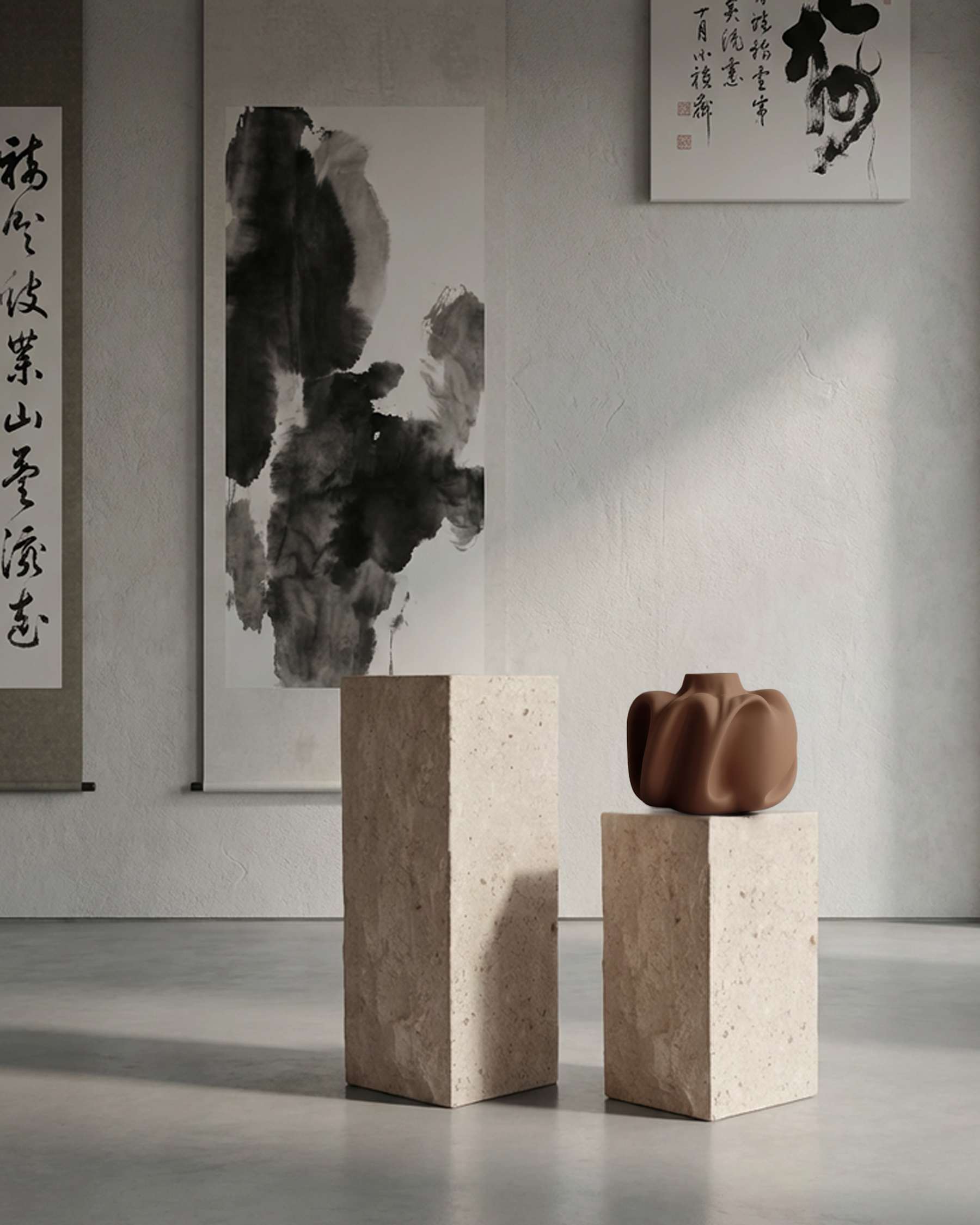 101 Copenhagen Podium, Medio - Limestone