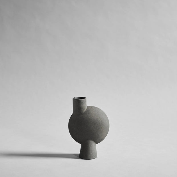 101 Copenhagen Sphere Vase Bubl, Medio - Dark Grey