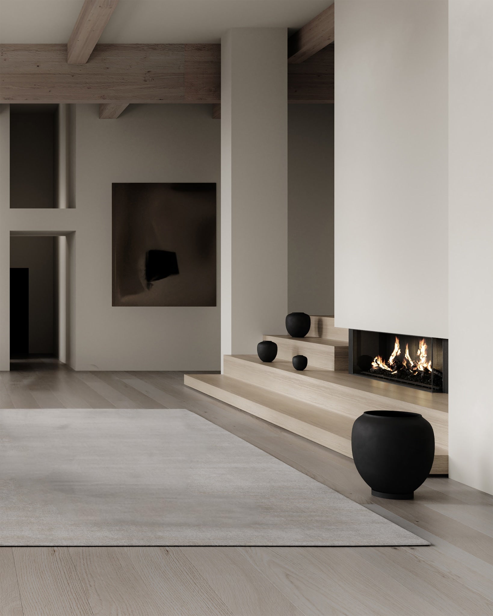 101 Copenhagen Sunao Vase, Petit - Black