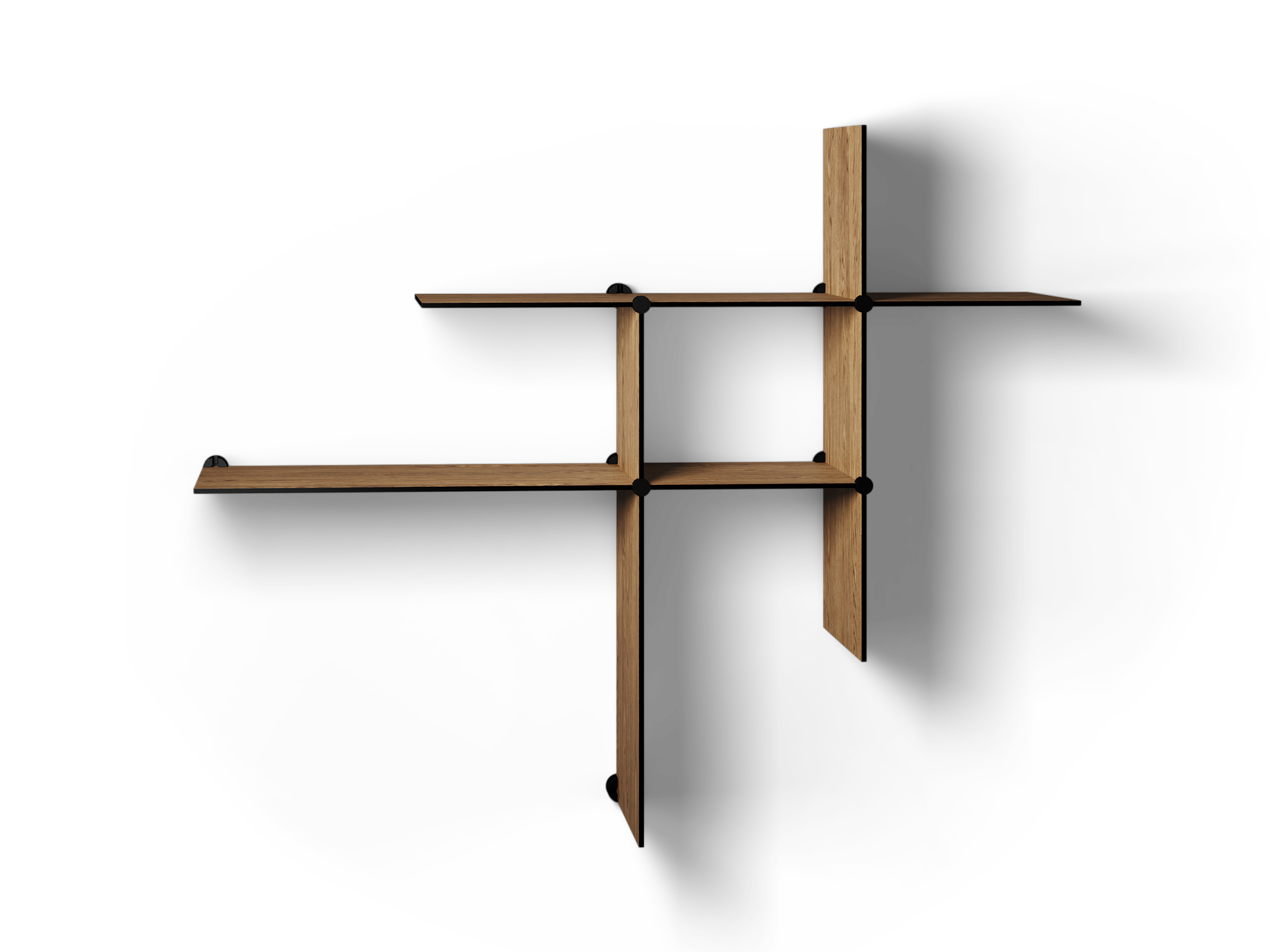 Bent Hansen Up The Wall Shelf, Walnut