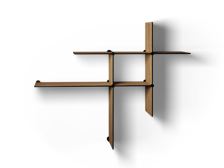 Bent Hansen Up The Wall Shelf, Walnut