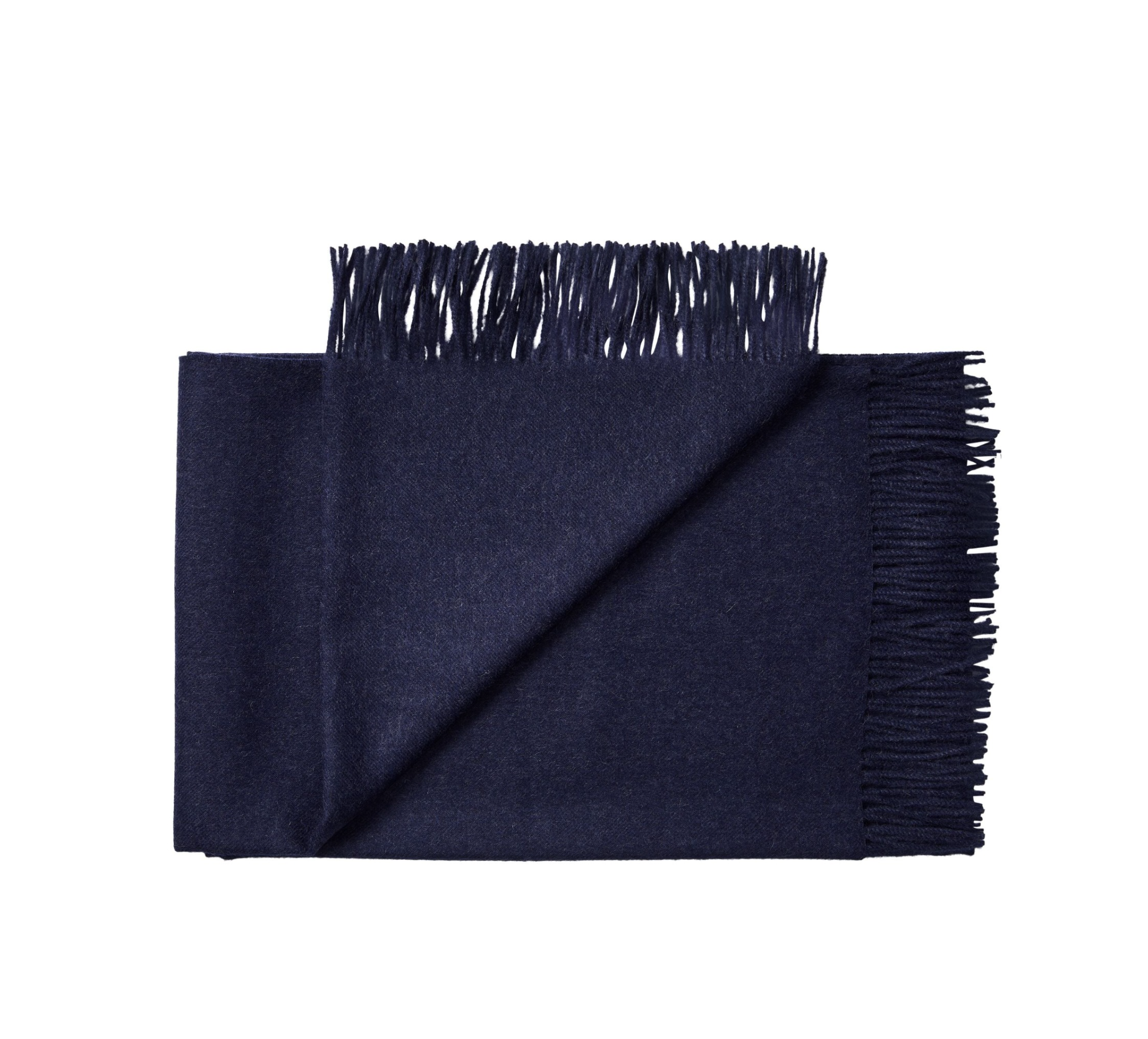 Silkeborg Uldspinderi Cusco Throw - Deep Ocean Blue