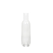 Hand blown high quality clear glass carafe kristina dam studio