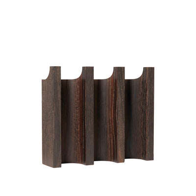 Kristina Dam Studio Column Coat Rack, Dark Lacquered Oak