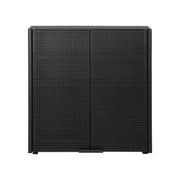 Kristina Dam Studio Grid Wall Cabinet, Black