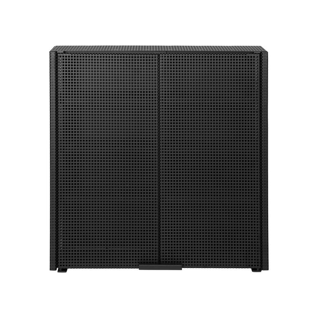 Kristina Dam Studio Grid Wall Cabinet, Black