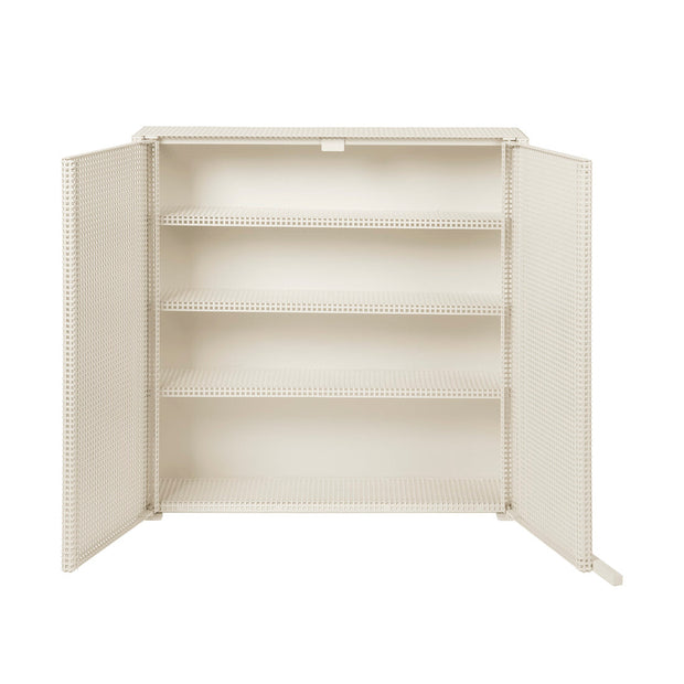 Kristina Dam Studio Grid Wall Cabinet, Beige