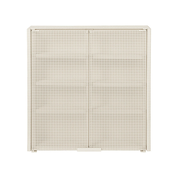 Kristina Dam Studio Grid Wall Cabinet, Beige