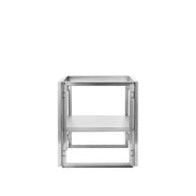 Kristina Dam Studio Foldable Side Table, Stainless Steel