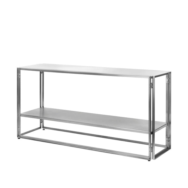 Kristina Dam Studio Foldable Console, Stainless Steel