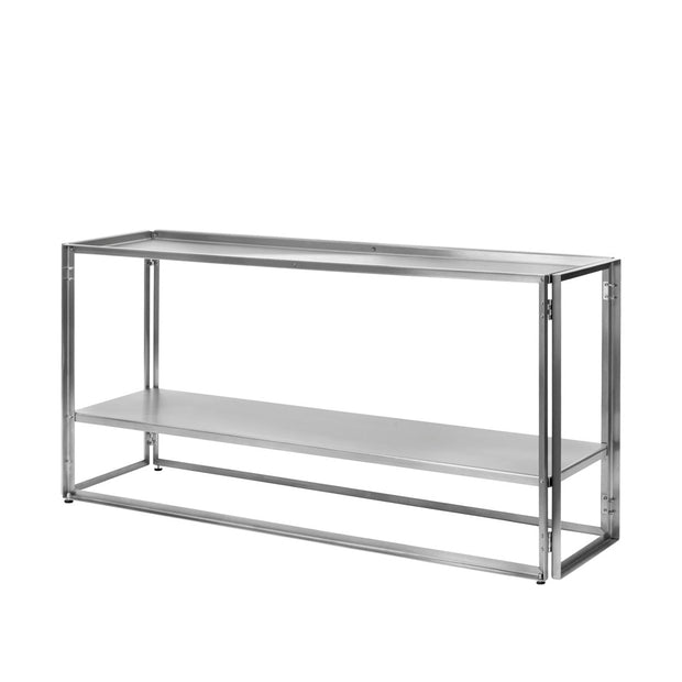 Kristina Dam Studio Foldable Console, Stainless Steel