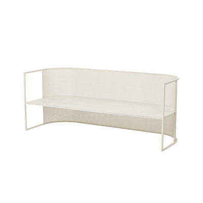 Kristina Dam Studio Bauhaus Lounge Bench, Beige