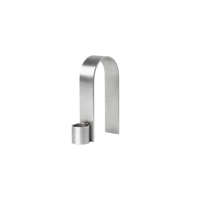 Kristina Dam Studio Arch Candleholder Vol. 1, Stainless Steel