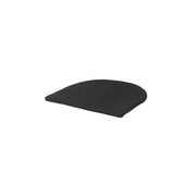 Discontinued Kristina Dam Studio Bauhaus Dining Chair Seating Cushion, Black Leather