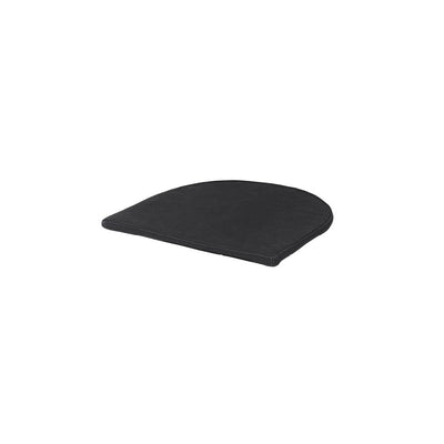 Discontinued Kristina Dam Studio Bauhaus Dining Chair Seating Cushion, Black Leather