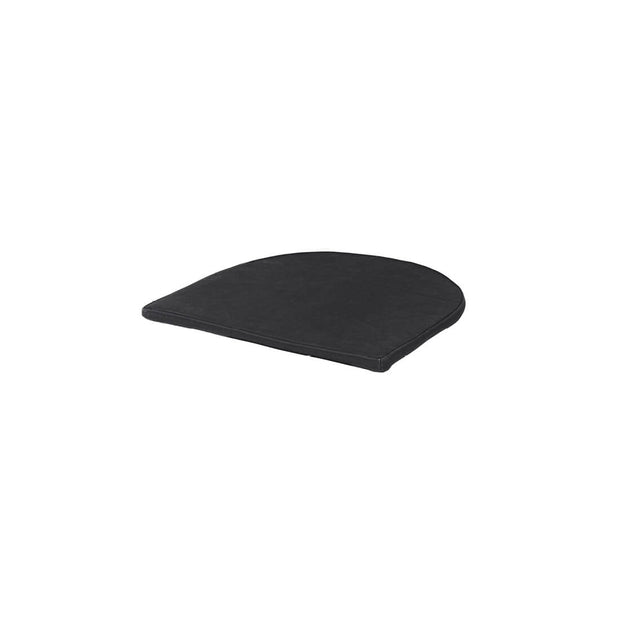 Discontinued Kristina Dam Studio Bauhaus Dining Chair Seating Cushion, Black Leather