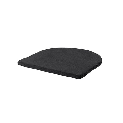 Kristina Dam Studio Bauhaus Lounge Chair Seating Cushion, Black