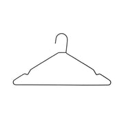 Kristina Dam Studio Hang'Em Coat Hanger, Black, 5 Pcs.