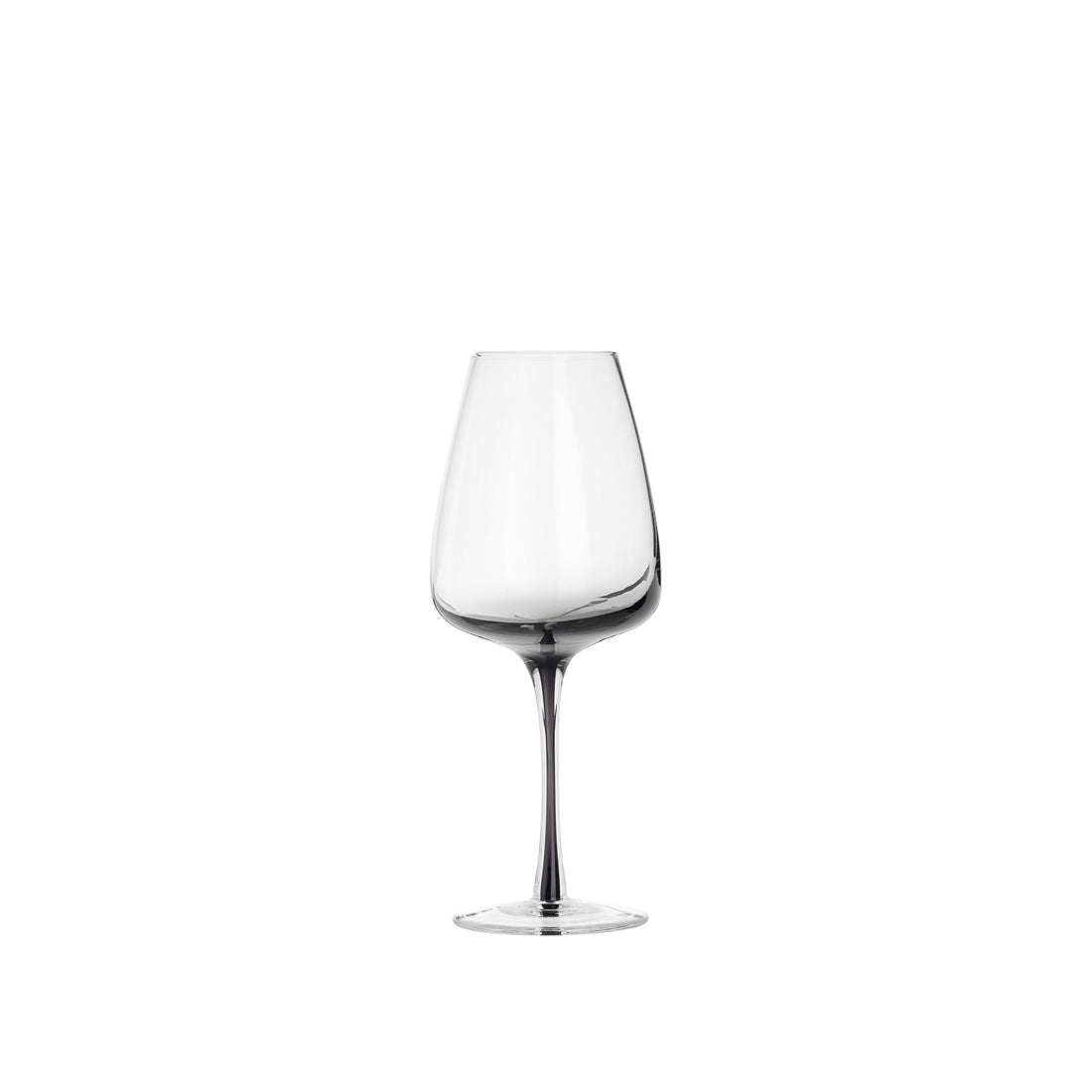 Broste White Wine Glass Smoke, Set of 4