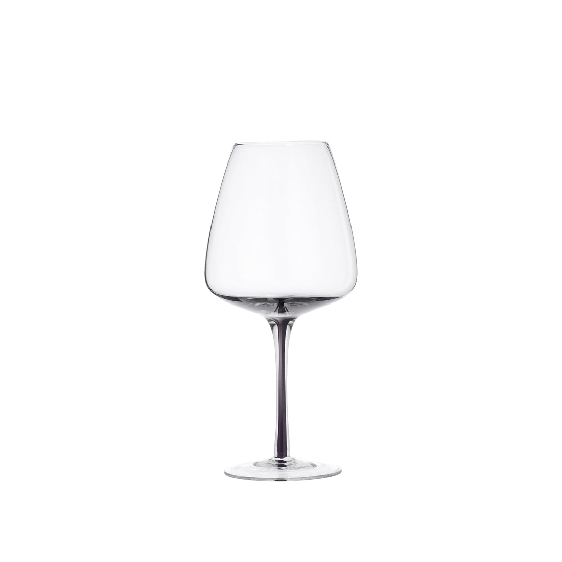 Broste Red Wine Glass Smoke, Set of 4