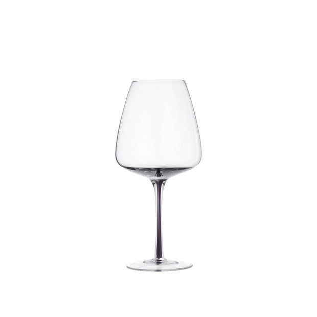 Broste Red Wine Glass 'SMOKE', Set of 4