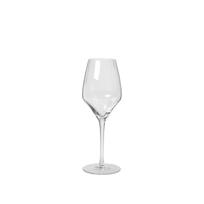 Broste White Wine Glass 'SANDVIG', Set of 4