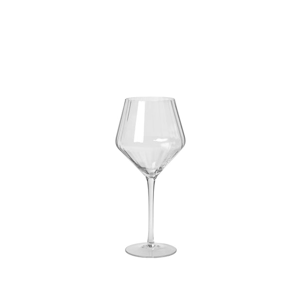 Broste Burgundy Glass 'SANDVIG', Set of 4