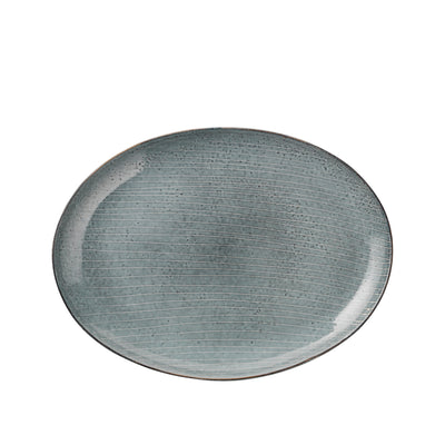 Broste Plate Oval Nordic Sea