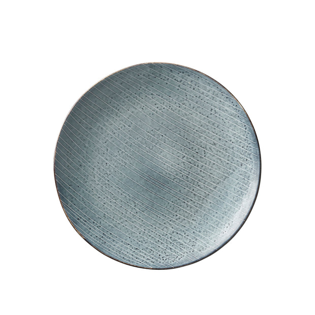 Broste Large Dinner Plate Nordic Sea, Set of 4