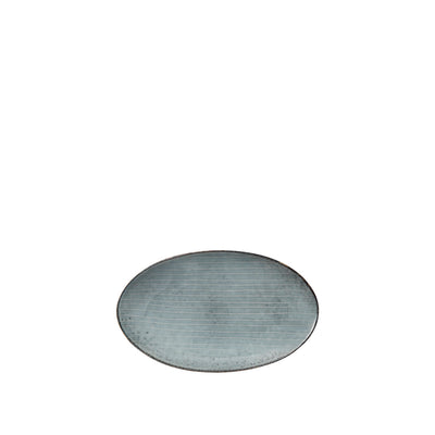 Broste Plate Oval Small Nordic Sea, Set of 2