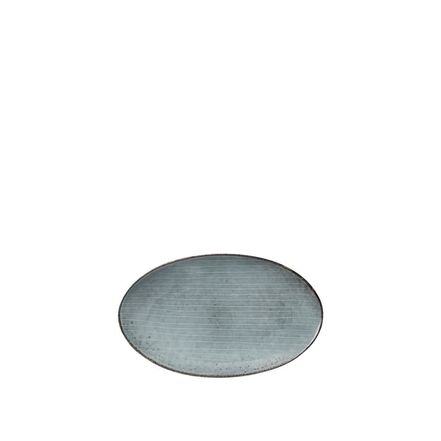 Broste Plate Oval Small Nordic Sea, Set of 2